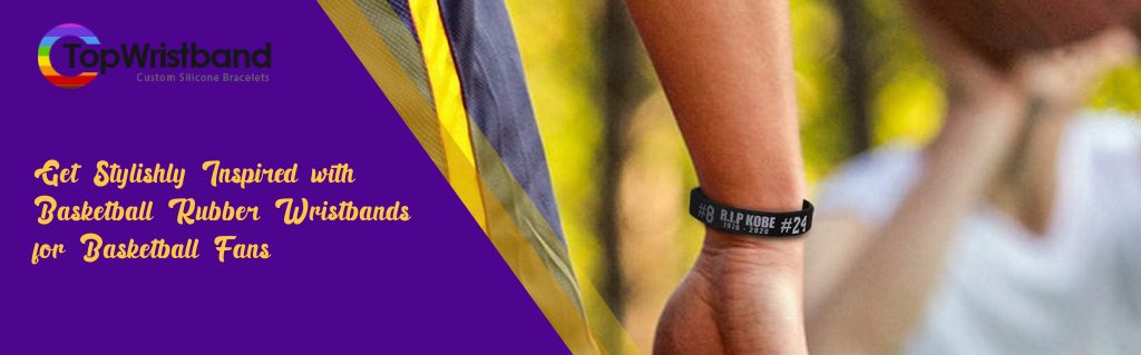 basketball rubber wristbands