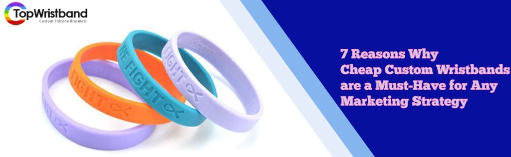 cheap custom wristbands