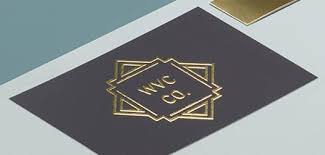 Gold Foil Busniess cards