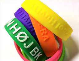 Embossed Wristbands