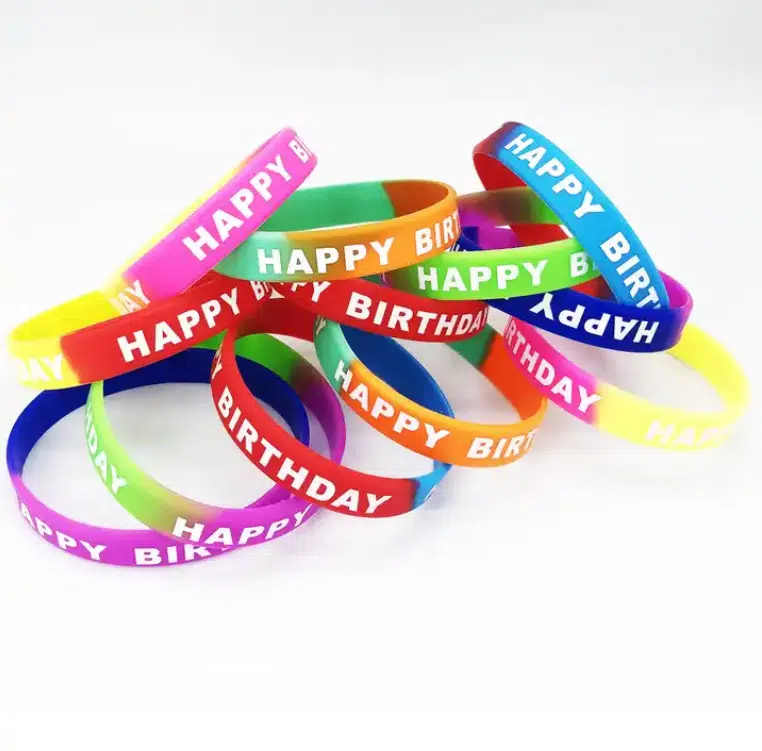 Marathon silicone wristband