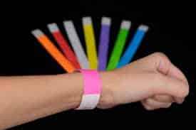 Tyvek bracelets 