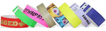 Tyvek bracelets 