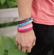 campaign wristbands