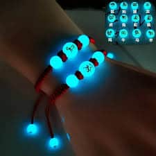 Glow-in-the-dark bracelets