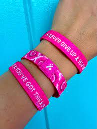 Silicone wristband, a new way to spread cancer awareness wristband 2