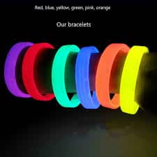 concert silicone bracelet