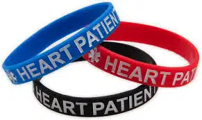 Medical silicone wristbands
