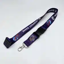 Polyester lanyard