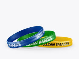 Customized rubber wristbands