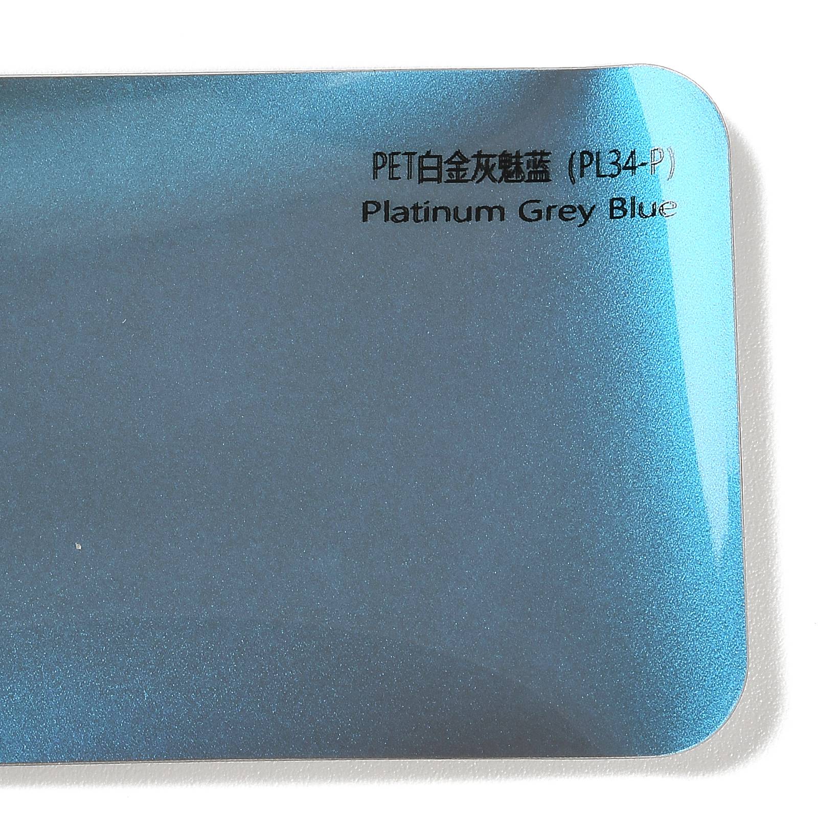 PET Platinum Gray Enchanting Blue