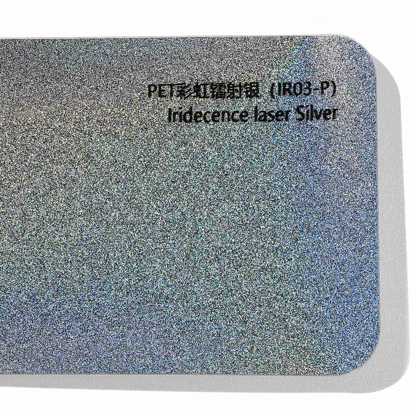 PET Rainbow Laser Silver