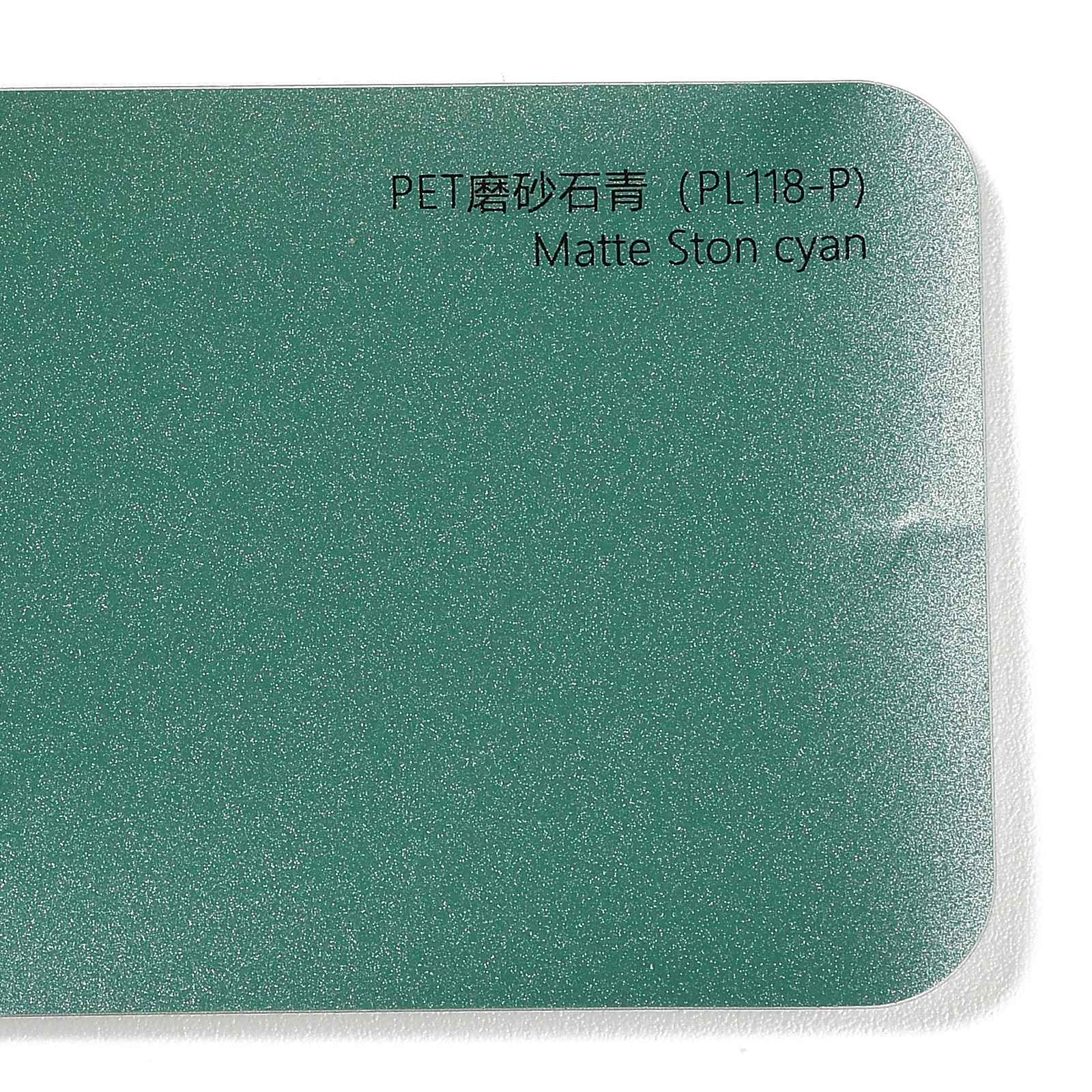 PET Frosted Sapphire Blue